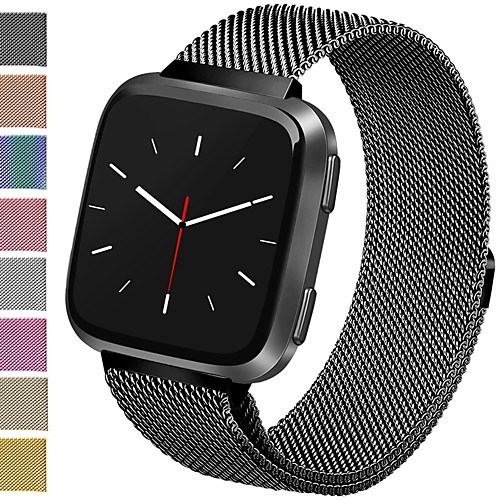 Smart Watch Band for Fitbit 1 pcs Milanese Loop Stainless Steel Replacement Wrist Strap for Fitbit Versa
Smart Watch Band for Fitbit 1 pcs Milanese Loop Stainless Steel Replacement Wrist Strap for Fitbit Versa