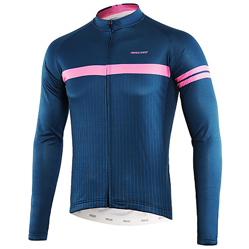 Arsuxeo Men's Long Sleeve Cycling Jersey Winter Summer Royal Blue Bike Top Mountain Bike MTB Road Bike Cycling Back Pocket Sweat wicking Sports Clothing Apparel / Micro-elastic / Triathlon
Arsuxeo Men's Long Sleeve Cycling Jersey Winter Summer Royal Blue Bike Top Mountain Bike MTB Road Bike Cycling Back Pocket Sweat wicking Sports Clothing Apparel / Micro-elastic / Triathlon