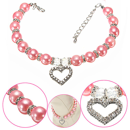 Dog Collar Necklace Adjustable Size Decoration Heart Color Block Alloy Purple Blue Pink
Dog Collar Necklace Adjustable Size Decoration Heart Color Block Alloy Purple Blue Pink