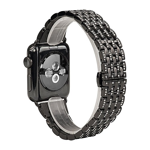 Smart Watch Band for Apple iWatch 1 pcs Jewelry Design Stainless Steel Replacement Wrist Strap for Apple Watch Series SE / 6/5/4/3/2/1 38mm 40mm 42mm 44mm
Smart Watch Band for Apple iWatch 1 pcs Jewelry Design Stainless Steel Replacement Wrist Strap for Apple Watch Series SE / 6/5/4/3/2/1 38mm 40mm 42mm 44mm