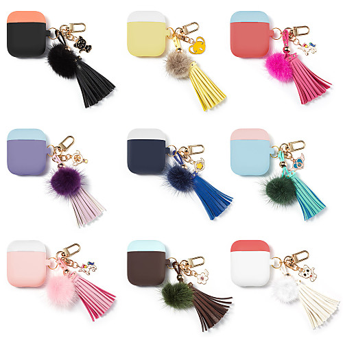 LITBest Airpods Case Cute Fur Ball Airpod Keychain - Drop Proof Air Pods Protective Case Cover Silicone Skin for Apple Airpods 2 & 1 Charging Case
LITBest Airpods Case Cute Fur Ball Airpod Keychain - Drop Proof Air Pods Protective Case Cover Silicone Skin for Apple Airpods 2 & 1 Charging Case