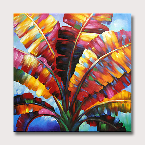 Oil Painting Hand Painted Square Abstract Floral / Botanical Modern Rolled Canvas (No Frame)
Oil Painting Hand Painted Square Abstract Floral / Botanical Modern Rolled Canvas (No Frame)
