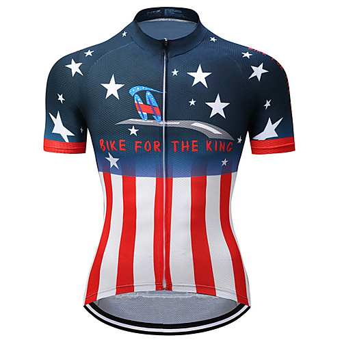 21Grams American / USA USA National Flag Women's Short Sleeve Cycling Jersey - Red / White Bike Top UV Resistant Quick Dry Moisture Wicking Sports Summer Terylene Mountain Bike MTB Road Bike Cycling
21Grams American / USA USA National Flag Women's Short Sleeve Cycling Jersey - Red / White Bike Top UV Resistant Quick Dry Moisture Wicking Sports Summer Terylene Mountain Bike MTB Road Bike Cycling