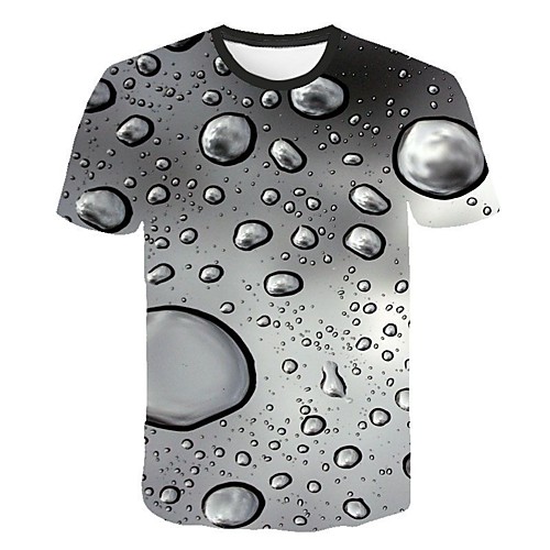 Men's T shirt Shirt Geometric 3D Plus Size Short Sleeve Casual Slim Tops Streetwear Punk & Gothic Round Neck White
Men's T shirt Shirt Geometric 3D Plus Size Short Sleeve Casual Slim Tops Streetwear Punk & Gothic Round Neck White