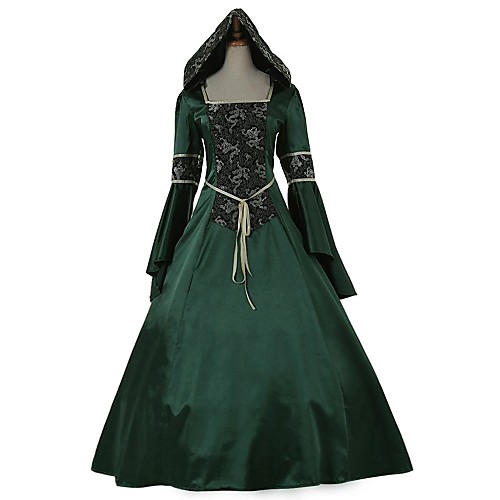 Princess Maria Antonietta Floral Style Rococo Victorian Renaissance Vacation Dress Dress Party Costume Masquerade Women's Lace Costume Green Vintage Cosplay Christmas Halloween Party / Evening 3/4
Princess Maria Antonietta Floral Style Rococo Victorian Renaissance Vacation Dress Dress Party Costume Masquerade Women's Lace Costume Green Vintage Cosplay Christmas Halloween Party / Evening 3/4