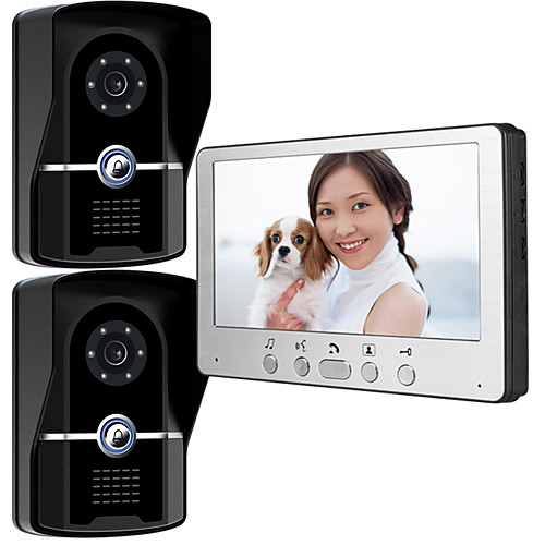 815FG21 Ultra-thin 7-inch wired video doorbell HD villa video intercom outdoor unit night vision rain unlock function
815FG21 Ultra-thin 7-inch wired video doorbell HD villa video intercom outdoor unit night vision rain unlock function