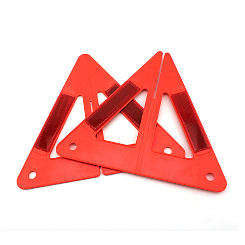 Portable Auto Car Red Safety Emergency Reflective Combined Type Warning Triangle
Portable Auto Car Red Safety Emergency Reflective Combined Type Warning Triangle