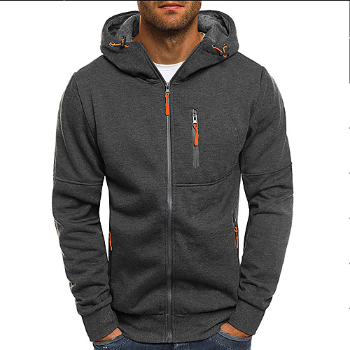 Men's Hoodie Jacket Solid Colored 3D Hooded Casual Hoodies Sweatshirts Black Dark Gray
Men's Hoodie Jacket Solid Colored 3D Hooded Casual Hoodies Sweatshirts Black Dark Gray