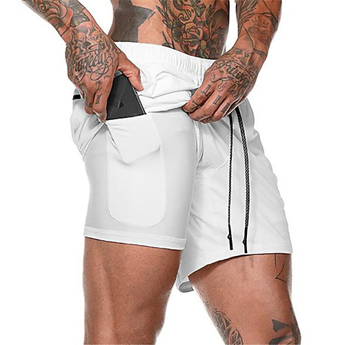 Men's Running Shorts Athletic Shorts Bottoms Winter Fitness Gym Workout Running Tummy Control Breathable Quick Dry Plus Size Sport White Black Army Green Khaki Gray / Stretchy
Men's Running Shorts Athletic Shorts Bottoms Winter Fitness Gym Workout Running Tummy Control Breathable Quick Dry Plus Size Sport White Black Army Green Khaki Gray / Stretchy