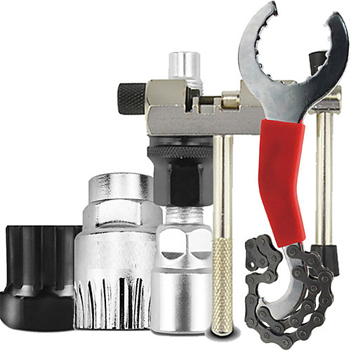 Multifunction Repair Tools & Kits Bicycle Chain Whip Lockring Wrench Flywheel Puller Portable Durable For Road Bike Mountain Bike MTB Recreational Cycling Cycling Bicycle Aluminum Alloy Carbon Steel
Multifunction Repair Tools & Kits Bicycle Chain Whip Lockring Wrench Flywheel Puller Portable Durable For Road Bike Mountain Bike MTB Recreational Cycling Cycling Bicycle Aluminum Alloy Carbon Steel