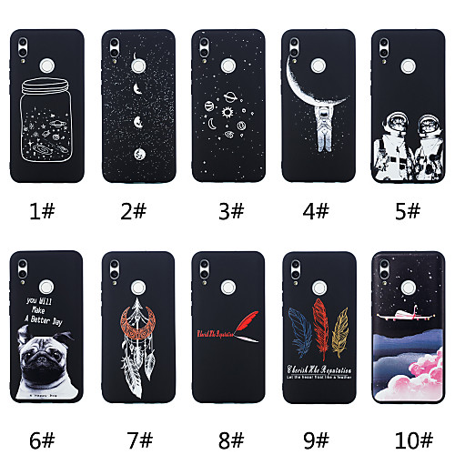 Case For Huawei Huawei Honor 9 Lite / Huawei Honor 8X / Huawei Honor 7A Frosted / Pattern Back Cover Word / Phrase / Animal / Cartoon Soft TPU
Case For Huawei Huawei Honor 9 Lite / Huawei Honor 8X / Huawei Honor 7A Frosted / Pattern Back Cover Word / Phrase / Animal / Cartoon Soft TPU