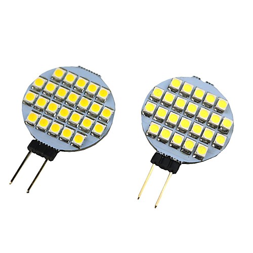 G4 LED Lamp Bulb 4W 3528 SMD Spotlight Corn Bulb Car Boat RV Light Cool White Warm White DC12V 24leds
G4 LED Lamp Bulb 4W 3528 SMD Spotlight Corn Bulb Car Boat RV Light Cool White Warm White DC12V 24leds