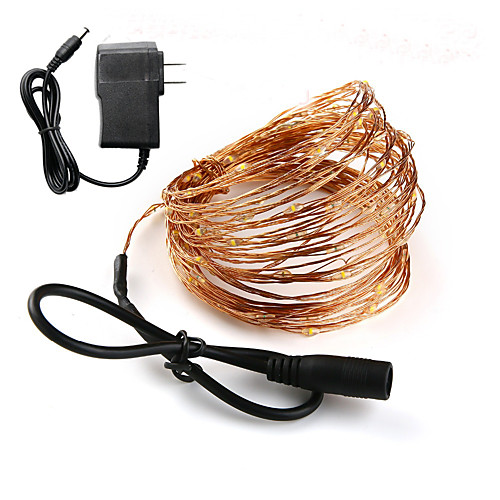 LOENDE Holiday Lighting DC Cooper Wire 10M Fairy Lights With 12V 1A Adapter Christmas New Year Wedding Decoration Lights
LOENDE Holiday Lighting DC Cooper Wire 10M Fairy Lights With 12V 1A Adapter Christmas New Year Wedding Decoration Lights