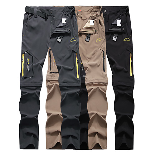 Men's Convertible Pants / Zip Off Pants Hiking Pants Trousers Solid Color Summer Outdoor Waterproof Quick Dry Lightweight Breathable Elastane Zipper Pocket Elastic Waist Pants / Trousers Bottoms Army
Men's Convertible Pants / Zip Off Pants Hiking Pants Trousers Solid Color Summer Outdoor Waterproof Quick Dry Lightweight Breathable Elastane Zipper Pocket Elastic Waist Pants / Trousers Bottoms Army