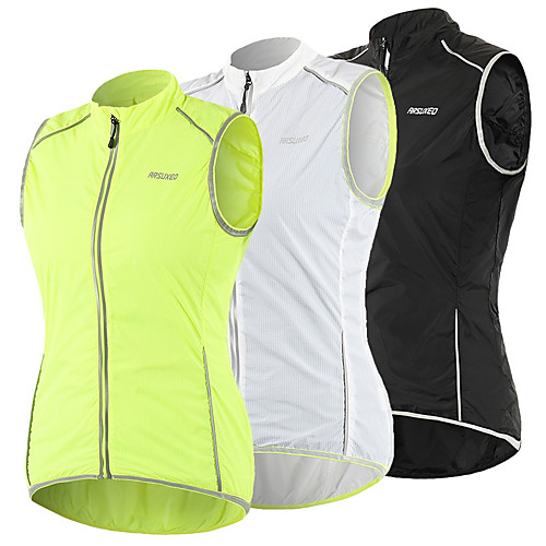 Arsuxeo Women's Cycling Vest White Black Green Solid Color Bike Windproof UV Resistant Quick Dry Sports Solid Color Mountain Bike MTB Road Bike Cycling Clothing Apparel / Athletic
Arsuxeo Women's Cycling Vest White Black Green Solid Color Bike Windproof UV Resistant Quick Dry Sports Solid Color Mountain Bike MTB Road Bike Cycling Clothing Apparel / Athletic