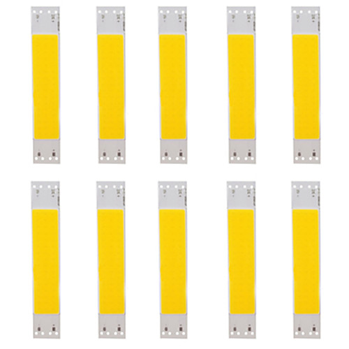 10pcs COB 9 V Bulb Accessory / Strip Light Accessory Aluminum LED Chip for DIY LED Flood Light Spotlight 5 W / 50 W
10pcs COB 9 V Bulb Accessory / Strip Light Accessory Aluminum LED Chip for DIY LED Flood Light Spotlight 5 W / 50 W