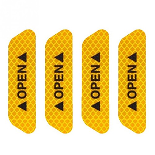 4Pcs/Set Safety Reflective Tape Open Sign Warning Mark Car Door Stickers Accessory
4Pcs/Set Safety Reflective Tape Open Sign Warning Mark Car Door Stickers Accessory
