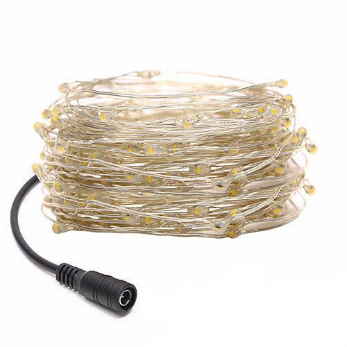 10M 100LEDs Strings Light Led Christmas Lights Outdoor Waterproof DC12V Christmas Fairy strip Lights Silver Wire light
10M 100LEDs Strings Light Led Christmas Lights Outdoor Waterproof DC12V Christmas Fairy strip Lights Silver Wire light