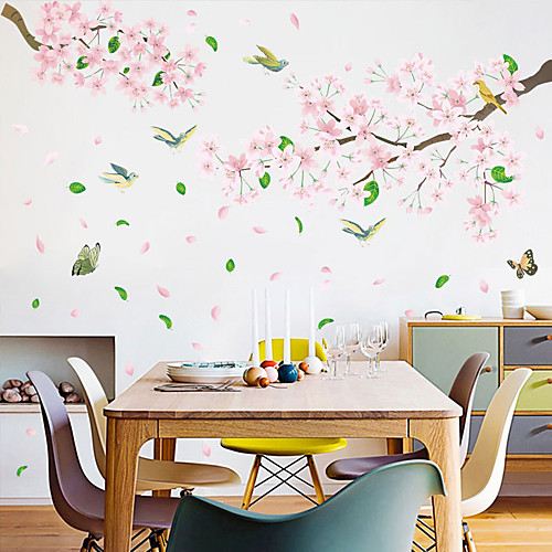 Pink Flowers And Birds Wall Stickers - 3D Wall Stickers Floral / Botanical / Landscape Study Room / Office / Dining Room / Kitchen 6045cm
Pink Flowers And Birds Wall Stickers - 3D Wall Stickers Floral / Botanical / Landscape Study Room / Office / Dining Room / Kitchen 6045cm