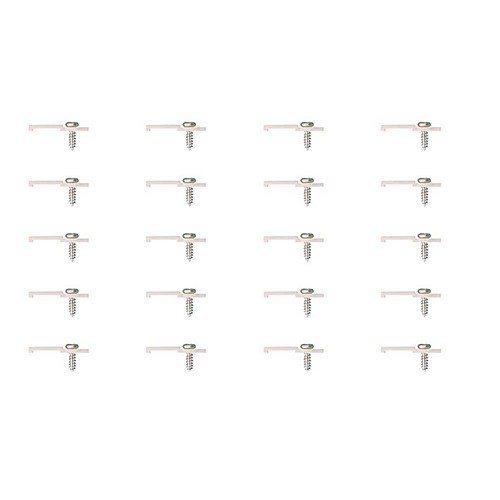 20pcs plastic mounting clip fixing bracket for 5050 5630 led strip light come with screws ideal for 10mm wide non-waterproof led strip light
20pcs plastic mounting clip fixing bracket for 5050 5630 led strip light come with screws ideal for 10mm wide non-waterproof led strip light