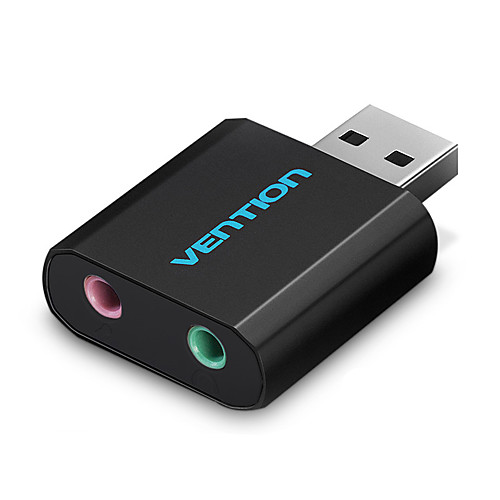 Vention Mini External USB Sound Card To 3.5mm Jack Aux Headset Adapter Stereo Audio Sound Card For Speaker PC Mic Laptop Computer PS4
Vention Mini External USB Sound Card To 3.5mm Jack Aux Headset Adapter Stereo Audio Sound Card For Speaker PC Mic Laptop Computer PS4