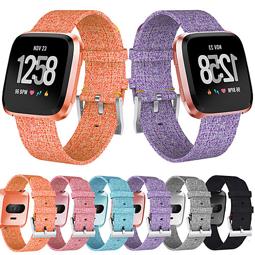 Watch Band for Fitbit Versa / Fitbit Versa Lite Fitbit Classic Buckle Fabric Wrist Strap
Watch Band for Fitbit Versa / Fitbit Versa Lite Fitbit Classic Buckle Fabric Wrist Strap