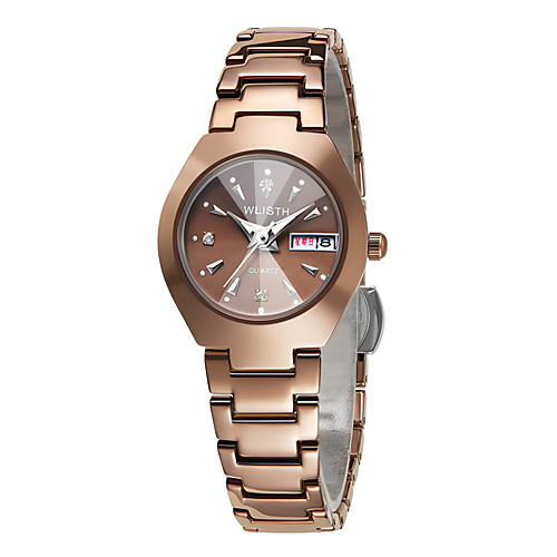 WLISTH Women's Quartz Watches Cubic Zirconia Elegant Minimalist Black Silver Rose Gold Alloy Chinese Quartz Rose Gold White Black Water Resistant / Waterproof Calendar / date / day Noctilucent 30 m 1
WLISTH Women's Quartz Watches Cubic Zirconia Elegant Minimalist Black Silver Rose Gold Alloy Chinese Quartz Rose Gold White Black Water Resistant / Waterproof Calendar / date / day Noctilucent 30 m 1