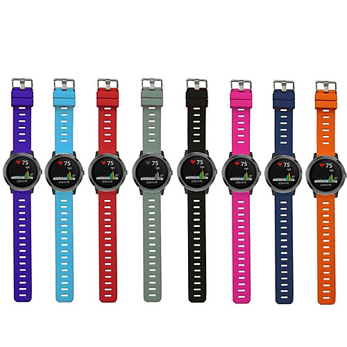 Sport Silicone Wristband Watch Band Wrist Strap for Garmin Vivoactive 3 / Forerunner 645 / Vivomove HR / Forerunner 245M Smart Watch
Sport Silicone Wristband Watch Band Wrist Strap for Garmin Vivoactive 3 / Forerunner 645 / Vivomove HR / Forerunner 245M Smart Watch