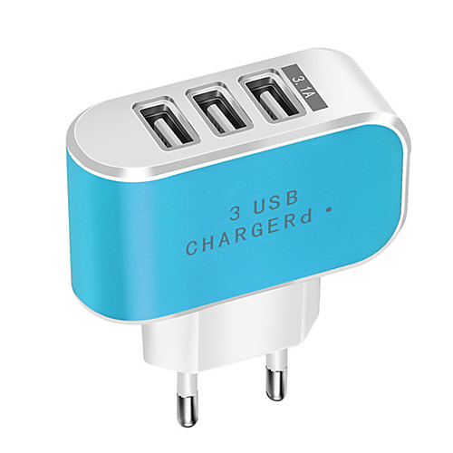 Candy Color 3 USB Charger Travel Wall Charger Adapter Smart Mobile Phone Power Supply Charger for Tablets
Candy Color 3 USB Charger Travel Wall Charger Adapter Smart Mobile Phone Power Supply Charger for Tablets