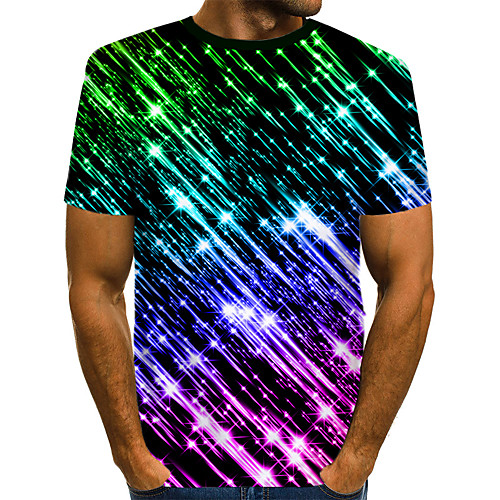 Men's T shirt Abstract Print Short Sleeve Daily Wear Tops Streetwear Exaggerated Black
Men's T shirt Abstract Print Short Sleeve Daily Wear Tops Streetwear Exaggerated Black