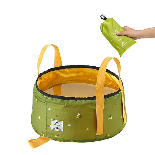 Naturehike Camping Collapsible Bucket 10 L Single Waterproof Compact Durable Oxford for Outdoor Camping / Hiking Traveling Green / Yellow GrayGreen Blue
Naturehike Camping Collapsible Bucket 10 L Single Waterproof Compact Durable Oxford for Outdoor Camping / Hiking Traveling Green / Yellow GrayGreen Blue