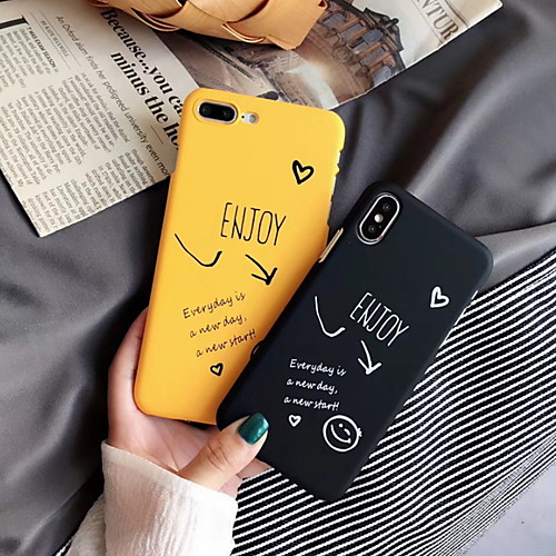 Phone Case For Apple Back Cover iPhone XR iPhone XS Max iPhone X iPhone 8 Plus iPhone 8 iPhone 7 Plus iPhone 7 iPhone 6s Plus iPhone 6s iPhone 6 Plus Frosted Pattern Word / Phrase Hard Plastic
Phone Case For Apple Back Cover iPhone XR iPhone XS Max iPhone X iPhone 8 Plus iPhone 8 iPhone 7 Plus iPhone 7 iPhone 6s Plus iPhone 6s iPhone 6 Plus Frosted Pattern Word / Phrase Hard Plastic