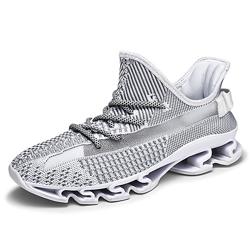 Men's Trainers Athletic Shoes Comfort Shoes Sporty Daily Walking Shoes Elastic Fabric Tissage Volant Breathable Black / Silver White Black Spring & Summer
Men's Trainers Athletic Shoes Comfort Shoes Sporty Daily Walking Shoes Elastic Fabric Tissage Volant Breathable Black / Silver White Black Spring & Summer