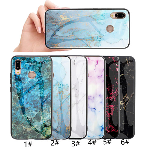 Phone Case For Huawei Back Cover Huawei Honor 10 Honor 10 Lite Honor 9 Huawei Honor 8X Huawei Honor 8A Pattern Marble Hard Tempered Glass
Phone Case For Huawei Back Cover Huawei Honor 10 Honor 10 Lite Honor 9 Huawei Honor 8X Huawei Honor 8A Pattern Marble Hard Tempered Glass