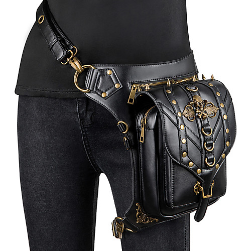 Plague Doctor Retro Vintage Gothic Punk & Gothic Steampunk 17th Century Bag Women's Leather Costume Black Vintage Cosplay
Plague Doctor Retro Vintage Gothic Punk & Gothic Steampunk 17th Century Bag Women's Leather Costume Black Vintage Cosplay