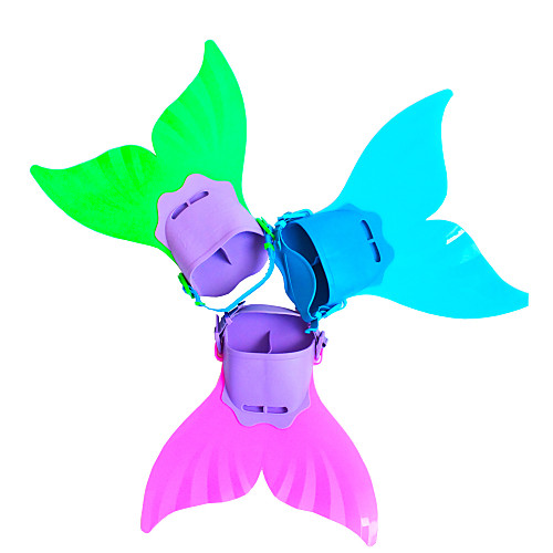 Diving Fins Swim Fins Mermaid Adjustable Fit Short Blade Swimming Diving Snorkeling TPR PP - for Kids Fuchsia Green Light Blue
Diving Fins Swim Fins Mermaid Adjustable Fit Short Blade Swimming Diving Snorkeling TPR PP - for Kids Fuchsia Green Light Blue