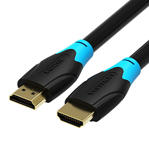 Vention High Speed HDMI 2.0 cable 4k 3D 60Hz HDMI to HDMI Male to Male Cable for HD TV LCD Laptop PS3 Projector Computer Cable 1.5m
Vention High Speed HDMI 2.0 cable 4k 3D 60Hz HDMI to HDMI Male to Male Cable for HD TV LCD Laptop PS3 Projector Computer Cable 1.5m