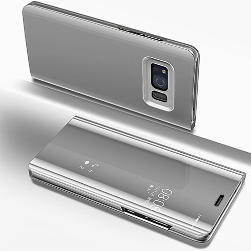 Phone Case For Samsung Galaxy Full Body Case Flip S8 Plating Mirror Flip Solid Color Hard PC
Phone Case For Samsung Galaxy Full Body Case Flip S8 Plating Mirror Flip Solid Color Hard PC