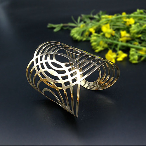 Women's Cuff Bracelet Hollow Out Totem Series Statement Alloy Bracelet Jewelry Gold / Silver For Festival
Women's Cuff Bracelet Hollow Out Totem Series Statement Alloy Bracelet Jewelry Gold / Silver For Festival