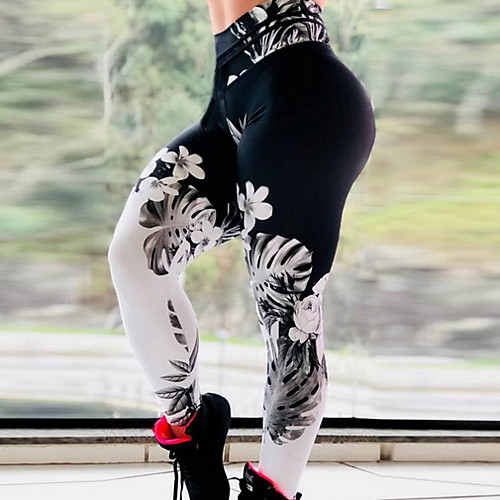 Women's High Waist Yoga Pants Tights Leggings Tummy Control Butt Lift Quick Dry BlackWhite Fitness Gym Workout Running Sports Activewear Slim / Moisture Wicking
Women's High Waist Yoga Pants Tights Leggings Tummy Control Butt Lift Quick Dry BlackWhite Fitness Gym Workout Running Sports Activewear Slim / Moisture Wicking