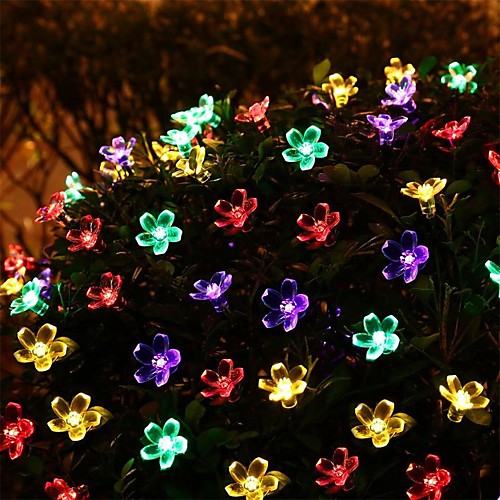 Outdoor Solar String Light LED Solar Garden Light 7m New Solar System Lighting 50 LED Flower Raincoat Chain Fairy Tree Christmas Tree Lighting Festival Wedding New Year Decoration Ring 1set
Outdoor Solar String Light LED Solar Garden Light 7m New Solar System Lighting 50 LED Flower Raincoat Chain Fairy Tree Christmas Tree Lighting Festival Wedding New Year Decoration Ring 1set