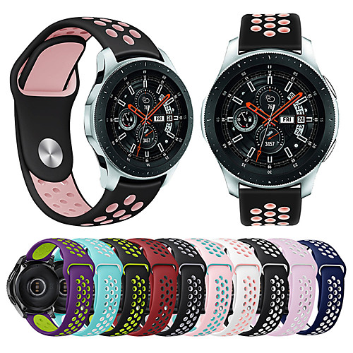Watch Band for Gear S3 Frontier / Gear S3 Classic / Samsung Galaxy Watch 46 Samsung Galaxy Sport Band Silicone Wrist Strap
Watch Band for Gear S3 Frontier / Gear S3 Classic / Samsung Galaxy Watch 46 Samsung Galaxy Sport Band Silicone Wrist Strap
