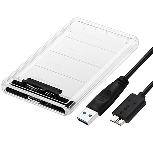 LITBest USB 3.0 to SATA External Hard Drive Enclosure Shockproof / with USB Ports
LITBest USB 3.0 to SATA External Hard Drive Enclosure Shockproof / with USB Ports