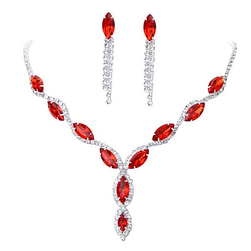 Women's Jewelry Set Sweet Fashion Earrings Jewelry Black / Purple / Red For Party Evening Gift Festival 1 set
Women's Jewelry Set Sweet Fashion Earrings Jewelry Black / Purple / Red For Party Evening Gift Festival 1 set
