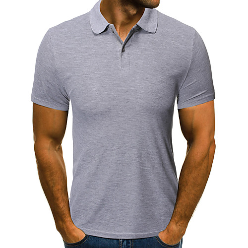 Men's Golf Shirt Tennis Shirt Solid Colored Tops Shirt Collar White Black Dark Gray
Men's Golf Shirt Tennis Shirt Solid Colored Tops Shirt Collar White Black Dark Gray