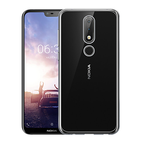 Naxtop Case For Nokia Nokia X6 / Nokia 6.1 Plus Transparent Back Cover Solid Colored Soft TPU for Nokia X5 / Nokia 5.1 Plus
Naxtop Case For Nokia Nokia X6 / Nokia 6.1 Plus Transparent Back Cover Solid Colored Soft TPU for Nokia X5 / Nokia 5.1 Plus