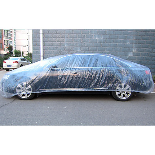 Disposable Car Cover Waterproof Transparent Plastic Dustproof Cover Car Rain Covers
Disposable Car Cover Waterproof Transparent Plastic Dustproof Cover Car Rain Covers
