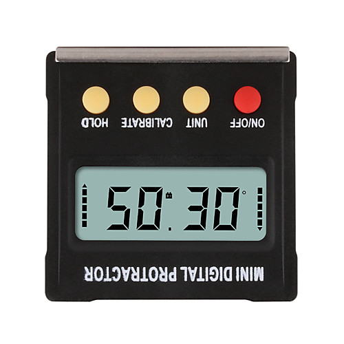 360 Degree Mini Digital Protractor Inclinometer Electronic Level Box Magnetic Base Measuring Tools
360 Degree Mini Digital Protractor Inclinometer Electronic Level Box Magnetic Base Measuring Tools