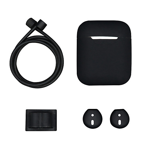 Airpods Strap / Protective Cover Case / Earphone Tips Simple Style Apple Airpods Shockproof Scratch-proof Silicon Rubber
Airpods Strap / Protective Cover Case / Earphone Tips Simple Style Apple Airpods Shockproof Scratch-proof Silicon Rubber