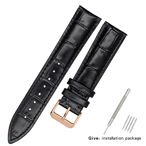 Genuine Leather / Leather / Calf Hair Watch Band Black / White / Blue Other / 17cm / 6.69 Inches / 19cm / 7.48 Inches 1.2cm / 0.47 Inches / 1.3cm / 0.5 Inches / 1.4cm / 0.55 Inches
Genuine Leather / Leather / Calf Hair Watch Band Black / White / Blue Other / 17cm / 6.69 Inches / 19cm / 7.48 Inches 1.2cm / 0.47 Inches / 1.3cm / 0.5 Inches / 1.4cm / 0.55 Inches
